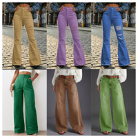 Pantalon décontracté ample et respirant pour femme, coupe droite, collection automne 2026 – Vente en gros à succès