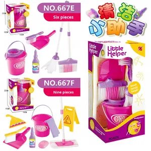 Juego <span class=keywords><strong>de</strong></span> cubo para fregona mini escoba <span class=keywords><strong>de</strong></span> 9 piezas, pequeño Asistente <span class=keywords><strong>de</strong></span> limpieza para niñas, juego <span class=keywords><strong>de</strong></span> simulación para niños, fregona <span class=keywords><strong>de</strong></span> limpieza <span class=keywords><strong>de</strong></span> Casa preescolar - Product Image 2