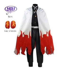 Demoned Slayer Anime Vêtements Cape Veste Kamado <span class=keywords><strong>Tanjirou</strong></span> Cosplay Costume <span class=keywords><strong>Kimono</strong></span> Uniforme Ensembles - Product Image 5