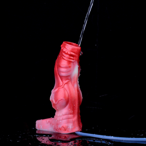América Hot Sales 14,4 cm Consolador realista de silicona con función de chorro Juguete sexual de eyaculación de fantasía para mujeres Herramienta sexual - Product Image 6