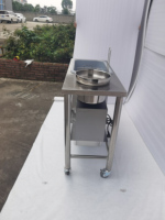 Table à paner de haute qualité en acier inoxydable avec revêtement en poudre, prix d'usine, pour paner le poulet KFC