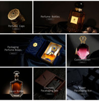 Tapa de Perfume Cilíndrica Negra de Plástico ABS Clásica, Portátil y Ecológica, con Pulverizador de Bomba de 15 mm para Decoración de Botellas, Venta al Por Mayor Personalizada
