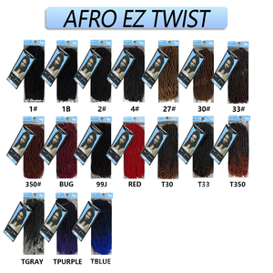 Estensioni per Capelli Sintetiche in Fibra Resistente al Calore, Pre-stirate, per Trecce Afro Twist, Spring Braid, Crochet Butterfly Locks <span class=keywords><strong>Passion</strong></span> - Product Image 3