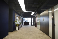 Panneaux acoustiques de séparation de mobilier de bureau écologiques modernes OEM pour entrepôt, salle de sport, bureau à domicile - Décoration de plafond sur mesure