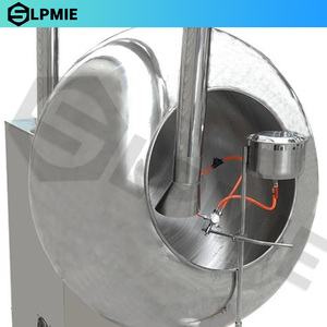 Máy tráng phủ sô cô la, hạt điều, hạnh nhân tự động hoàn toàn PLC chất lượng cao, bán chạy, năng suất cao của LPMIE - Product Image 3