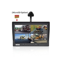 Système de caméra DVR de recul à quatre écrans et kit de moniteur AHD 4 canaux 7/9 pouces pour camions et engins lourds