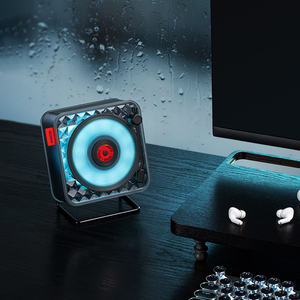 Sóng Retro Aqua đài phát thanh cổ điển Đại Dương nguyên tử tiếng ồn Trắng sóng xanh Loa Vinyl - Product Image 5