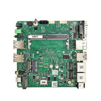 Nouvelle carte mère de bureau EVUC Nano ITX Celeron J6412 DDR4 Intel avec interface SATA, graphismes intégrés, canal unique