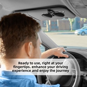 New Interior Accessory <b>Car</b>-Mounted Glasses <b>Clip</b> Personalized Plastic Sunglasses Holder Visor Storage - Product Image 4