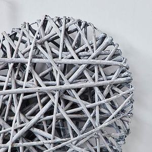 <b>Wicker</b> <b>Heart</b> Shaped Decoration Natural Rattan Crafts Customized Hanging Christmas Decoration - Product Image 5