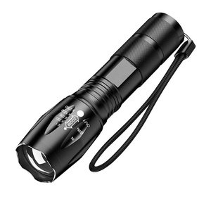 T6 Predator săn bắn đèn LED sáng mini hợp kim nhôm Đèn pin tốt nhất có thể sạc lại ngoài trời hàng ngày mang theo - Product Image 1