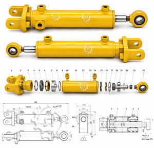 חלקי קידוח מקוריים של Epiroc Atlas Copco 2657423808 תואמים ל-DML 1200 DM45 DM30 DM50 DM75 למכונות קידוח כרייה - Product Image 1