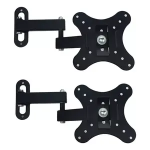 Support de fixation articulé pour téléviseur, pour écrans de 14 à 27 pouces, capacité de 10 kg, motorisé, rotatif, construction en acier, compatible Vesa - Product Image 5