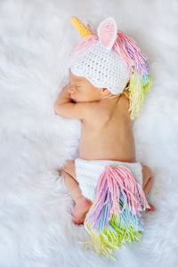 Muñeco de Peluche de Unicornio Hecho a Mano, Juguete de Peluche de Algodón para Bebés, Regalo de Navidad - Product Image 1