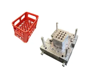 24 bottles storage coca cola beer pepsi plastic crate injection mould manufacturer in taizhou