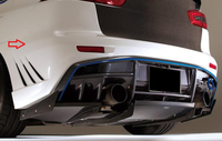 Pare-choc arrière en fibre de verre pour Mitsubishi Evolution 10 VRS, pièces de voiture Style Lance EVO