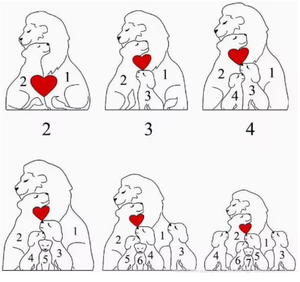 Puzzle en bois de la <span class=keywords><strong>famille</strong></span> <span class=keywords><strong>du</strong></span> <span class=keywords><strong>Roi</strong></span> <span class=keywords><strong>Lion</strong></span> Simba, artisanat en bois, puzzle, cadeau pour la fête des mères, décoration - Product Image 6