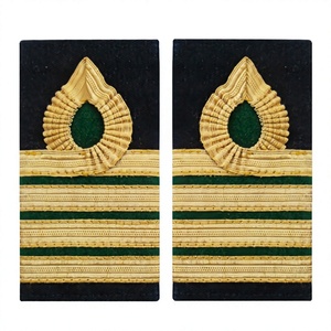 CAPITÁN (CAPT) SLIDER EPAULETTE ROYAL NAVY BADGE - Product Image 1