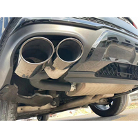 Kit Carrosserie 2020-2023 pour Audi Q7 Style SQ7 Amélioration de Pare-Chocs Arrière de Voiture avec Embout d'Échappement