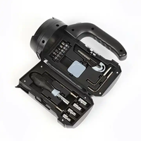 Kit d'outils multifonctionnels Ananke Tools de 17 pièces pour réparation automobile, lampe torche LED, acier au chrome-vanadium, étui rigide, logo personnalisé