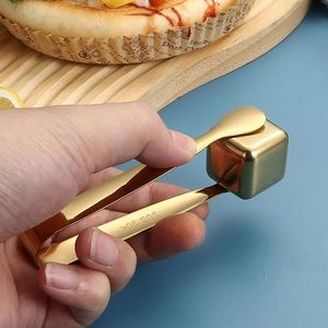 Kitchen 304 Stainless Steel <b>Clips</b> Ice Sugar Cube <b>Clips</b> Ice Cube Bucket <b>Clips</b> Food Snack Tongs Thickened Multi-Purpose Tong - Product Image 4