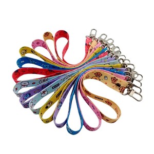 Aangepaste K-pop polyester ketting korte waterfleshouderkoord korte mobiele telefoon handriem sleutelhangerkoord Kpop polsbandjes - Product Image 3