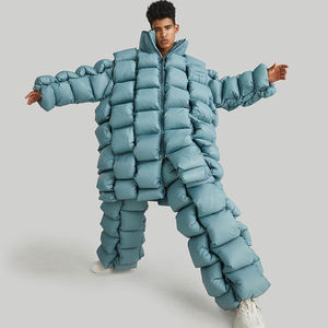 ディズニーフェザーセイルスタンドカラーパフィキルトデザインダウンジャケットハイウエストダウンジャケットセットファッションメンズ - Product Image 3