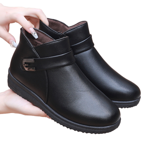 Wholesale Mid-Calf Plush Warm Winter Waterproof Snow <b>Boots</b> for men Fashion Comfortable PU <b>Boot</b> - Product Image 1