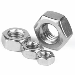 Tuerca de brida de cabeza hexagonal galvanizada personalizada de alta calidad Tuercas Premium - Product Image 1
