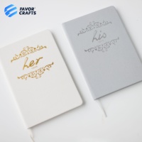 Couverture en tissu de lin personnalisé élégant de luxe son et son cahier de vœux de mariage