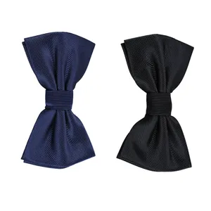 2024 HC Wholesale men gift Polyester bow gift box custom bulk wedding bow tie