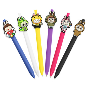 Nhà Máy Bán Buôn Giá <span class=keywords><strong>Labb</strong></span> 0.5Mm Gel Mực Bút Dễ Thương Phim Hoạt Hình Thiết Kế Pvc Nhựa Long Lanh Gel Bút Với Sự quyến rũ Cho Văn Phòng Trường - Product Image 3
