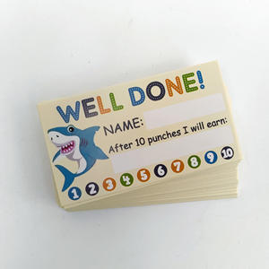 Récompense <span class=keywords><strong>de</strong></span> <span class=keywords><strong>fidélité</strong></span> personnalisée, <span class=keywords><strong>carte</strong></span> <span class=keywords><strong>de</strong></span> poinçon, jouets éducatifs pour enfants - Product Image 3