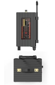 Altavoz con Ruedas de Madera de 12'' con Sonido Activo de <span class=keywords><strong>la</strong></span> <span class=keywords><strong>Mejor</strong></span> Calidad de Fábrica de Guangzhou, con BT/USB/SD/TWS/Control Remoto/Con Dos Micrófonos Inalámbricos <span class=keywords><strong>para</strong></span> <span class=keywords><strong>Fiestas</strong></span> - Product Image 2