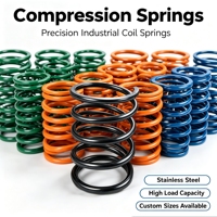 Ressort de compression à montage par pression personnalisé, ressort hélicoïdal conçu pour une structure d'assemblage par pression