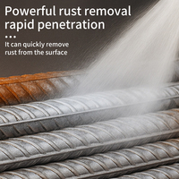 Décapant de rouille puissant à forte pénétration, liquide nettoyant pour la corrosion par oxydation, pour voiture et usage domestique