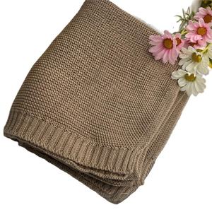 <strong>Personalised</strong> Handmade Crochet <strong>Baby</strong> <strong>Blankets</strong> Soft Knit Bedding Custom Design Embroidered Name Soothing Kids' Accessories for Sale - Product Image 1