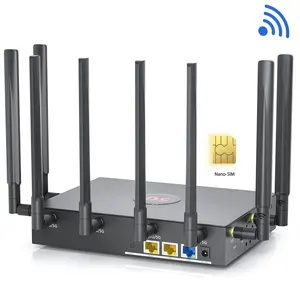 Lsun 5g Bộ định tuyến không dây mf5200 trong nhà CPE nsa Sa Sa Bộ định tuyến với ăng-ten thẻ Sim 5G Bộ định tuyến X62 Tương thích với các nhà khai thác toàn cầu