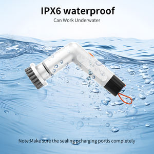 Cepillo de limpieza eléctrico pequeño multifuncional 4 en 1, Cepillo giratorio recargable por USB para zapatos, depurador giratorio inalámbrico para cocina y baño - Product Image 2