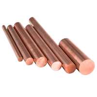 Barre de cuivre TP1,TP2 de haute qualité/tige de cuivre 99.99% cuivre pur