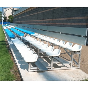 Tribune fixe en métal Yourease Sports, gradins extérieurs toutes saisons pour terrains de football, sièges de banc de stade pour sites sportifs - Product Image 6
