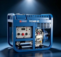 Groupe électrogène diesel portable super silencieux 24V DC à démarrage électrique, alternateur sans balais tout cuivre 2,8KW, avec ATS, idéal pour la maison - Offre Spéciale