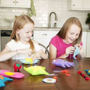 En vrac faire votre propre <span class=keywords><strong>sous</strong></span> la mer <span class=keywords><strong>main</strong></span> jouets éducatifs voyage mon premier bricolage <span class=keywords><strong>feutre</strong></span> enfants artisanat Kit de couture pour débutant - Product Image 4