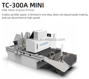 Impresora Comercial de Estilo Escritorio <span class=keywords><strong>A3</strong></span>, Impresora de Inyección de Tinta Digital de Una Sola Pasada, Máquina de Impresión para Bolsas de Papel, Vasos de Papel y Abanicos - Product Image 1