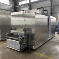 Gelgoog Línea de Congelación Rápida Individual Automática Verduras Congelación Maquinaria de Procesamiento de Patatas Congeladas