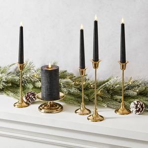 Table Decoration & Wedding Table Centerpiece Decor <b>Metal</b> Matt- <b>Black</b> T Light <b>Candle</b> <b>Holder</b> for - Product Image 5