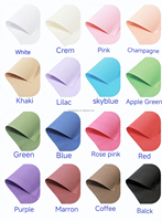 Kertas Origami Kertas Bergelombang PE Guangzhou E F Flute DIY Kertas Kemasan Bunga Warna-warni Tahan Lembab 20 Lembar Per Pak Satu