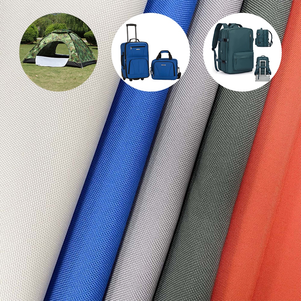 Wholesale China Pu Coated 600d Waterproof Recycle Polyester Oxford Fabric for Backpack Bags