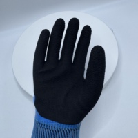 Gants isolants électriques 1000V avec doublure en polyester 13G et double revêtement en latex
