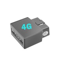 Installation facile Localisateur de voiture OBD2 en temps réel Système de suivi unique gratuit Vue sur PC Version globale d'un an Traqueur GPS 4G pour véhicule
